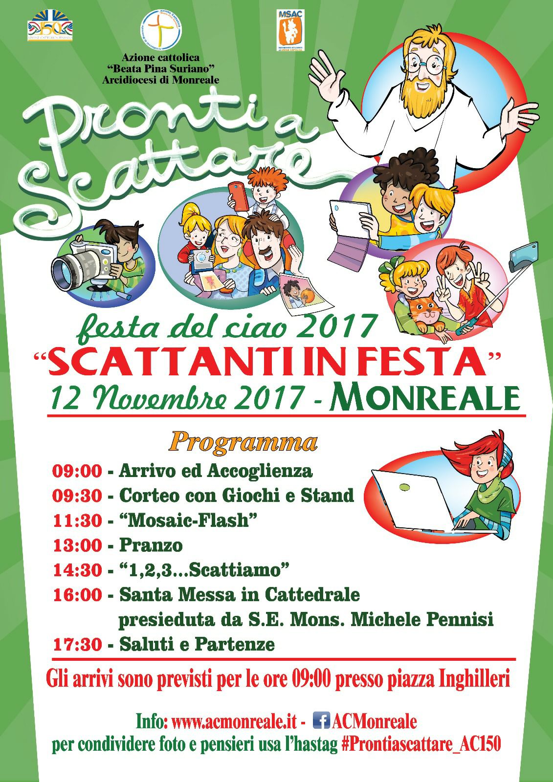 Festa del Ciao. Monreale 12 Novembre 2017