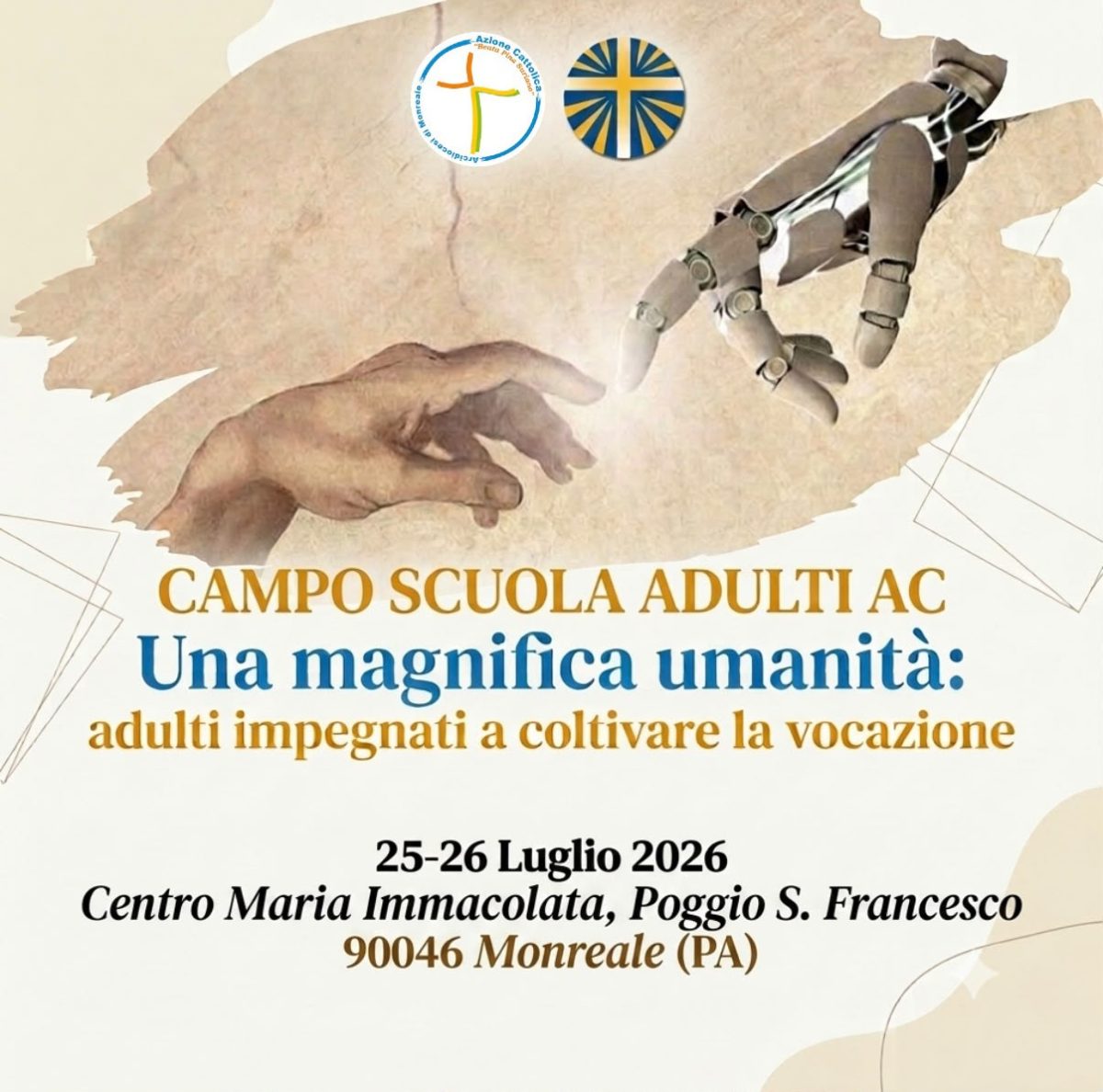 Campo scuola estivo Adulti 2026 “Una magnifica umanità: adulti impegnati a coltivare la vocazione”
